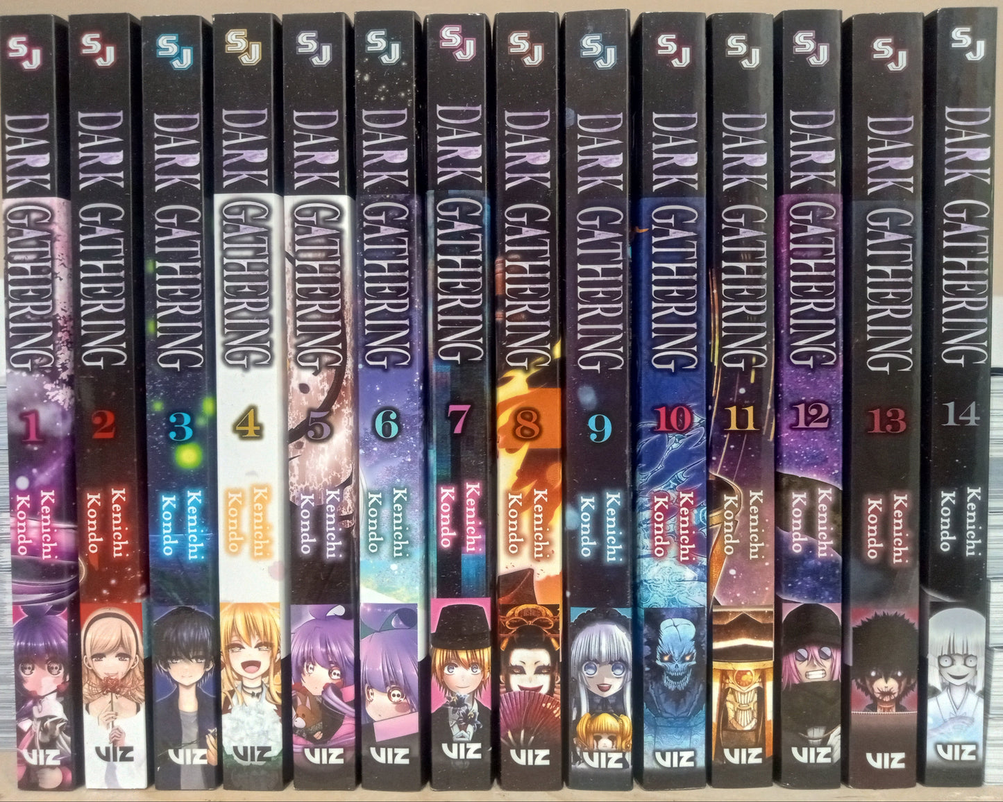 Dark Gathering Vol. 1-14 Manga Set English