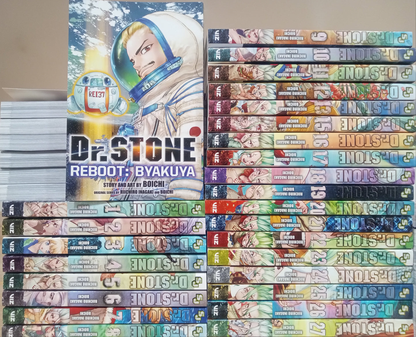 Dr. Stone Manga Set Vol. 1-27 English Complete