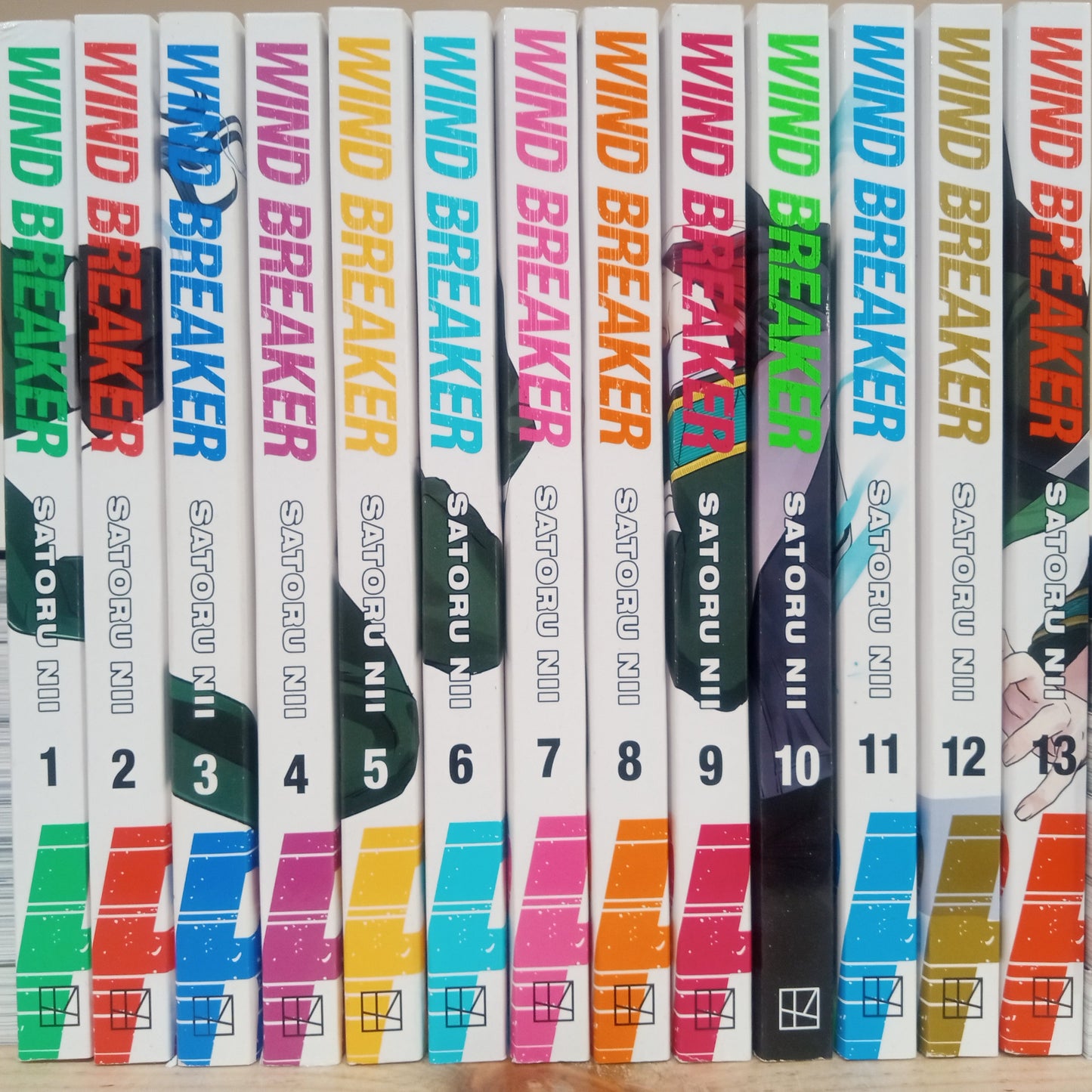 Wind Breaker Vol. 1-13 Manga Complete Set English
