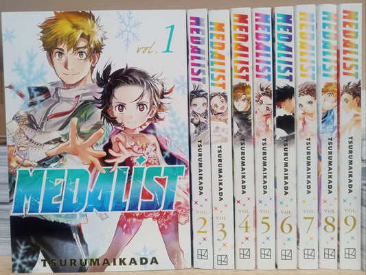 Medalist Vol. 1-9 Manga Set English
