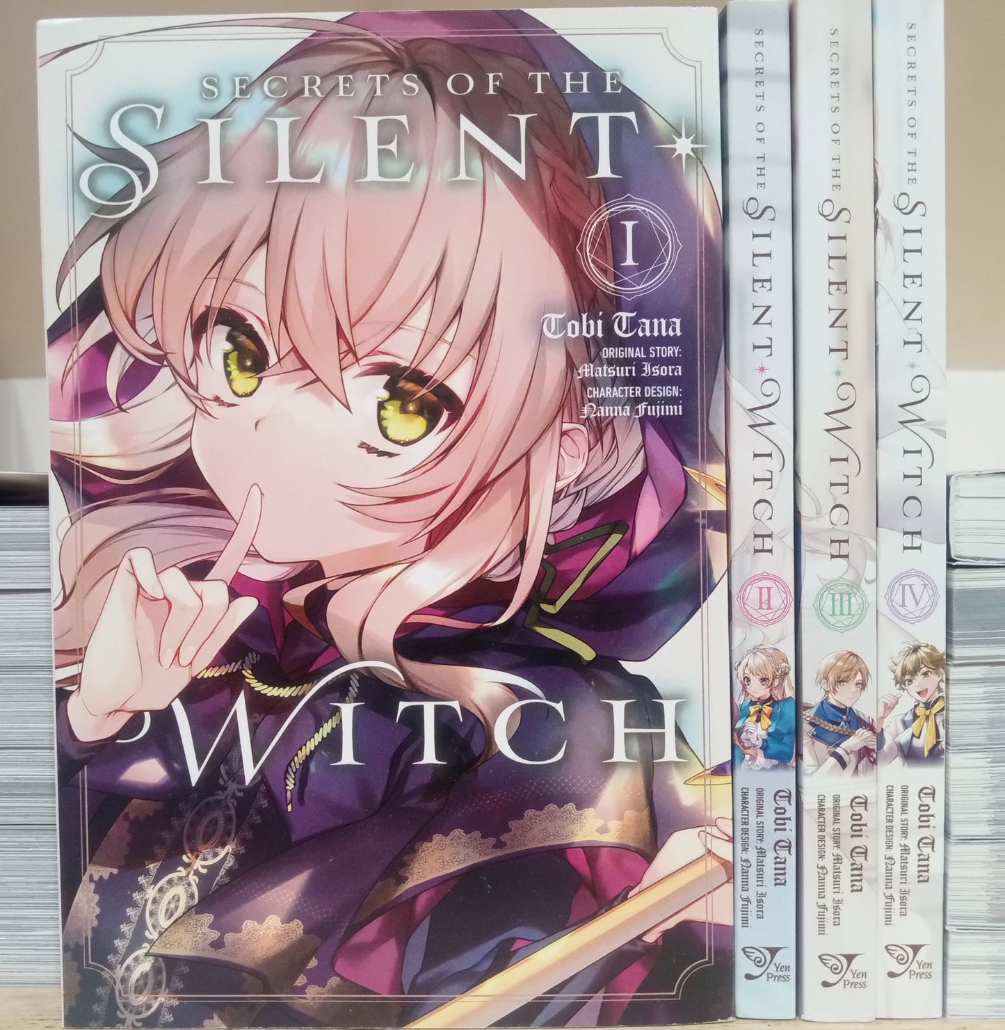 Secrets of the Silent Witch Vol. 1-4 Manga Set English