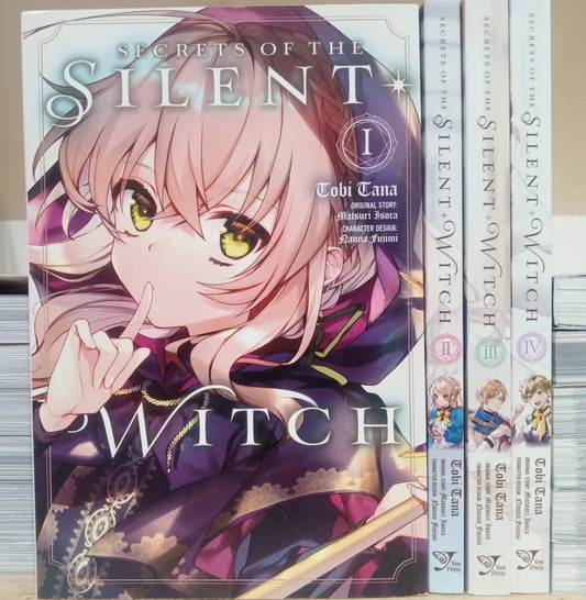 Secrets of the Silent Witch Vol. 1-4 Manga Set English