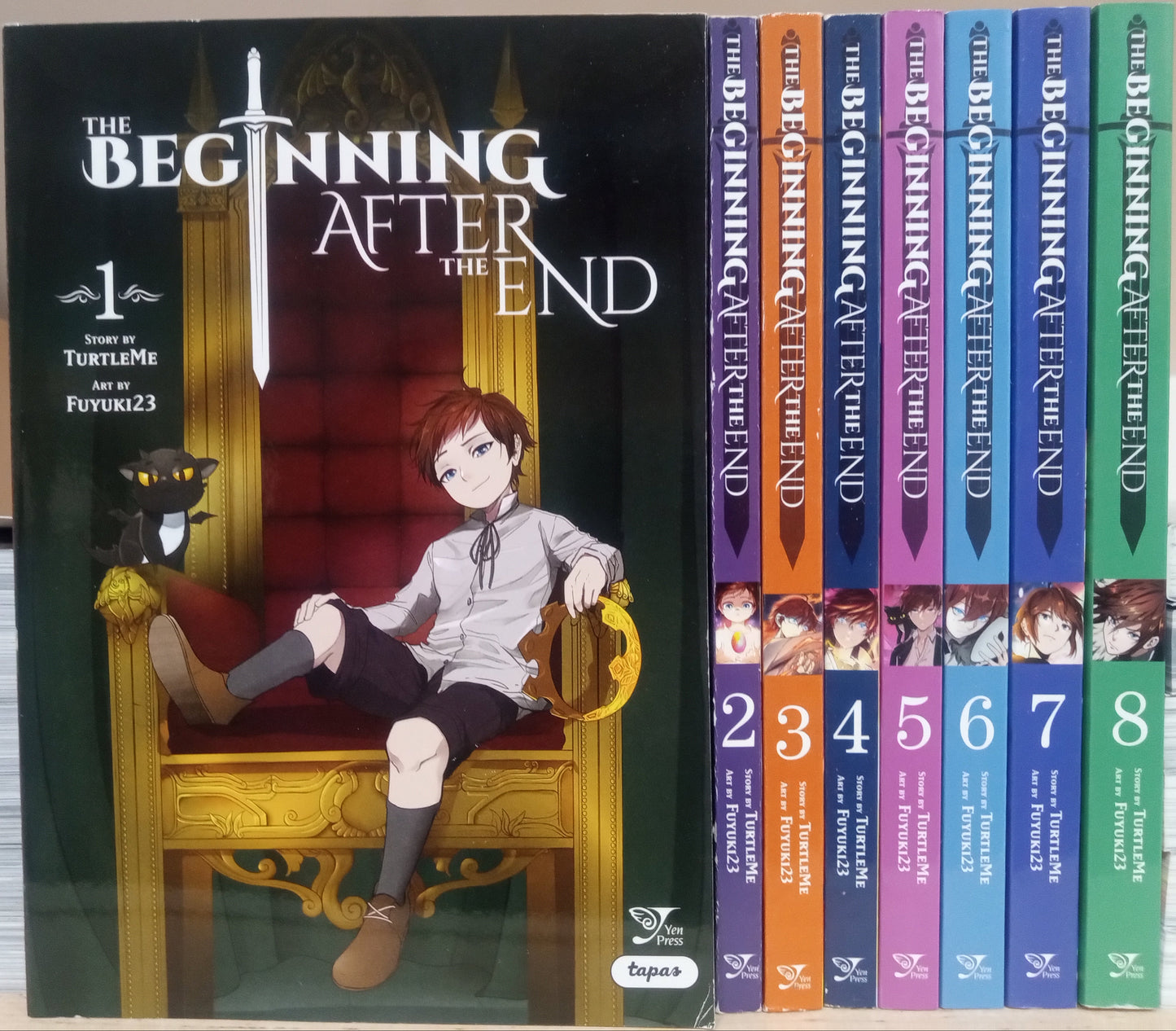 The Beginning After The End Manhwa Vol. 1-8 Set English