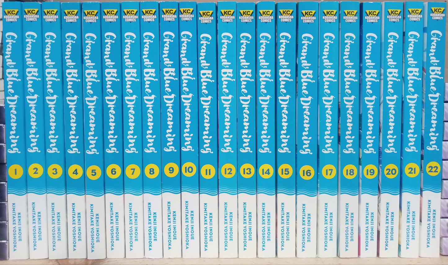 Grand Blue Dreaming Vol. 1-22 Manga Set English