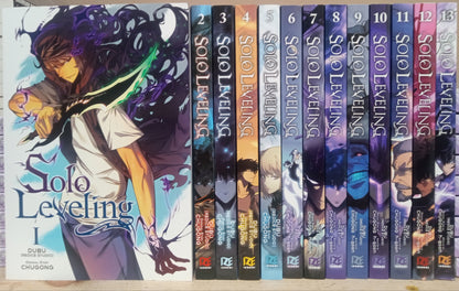 Solo Leveling Vol. 1-13 English Manhwa Set Complete