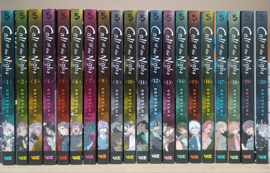 Call of the Night Vol. 1-20 Complete Manga Set English