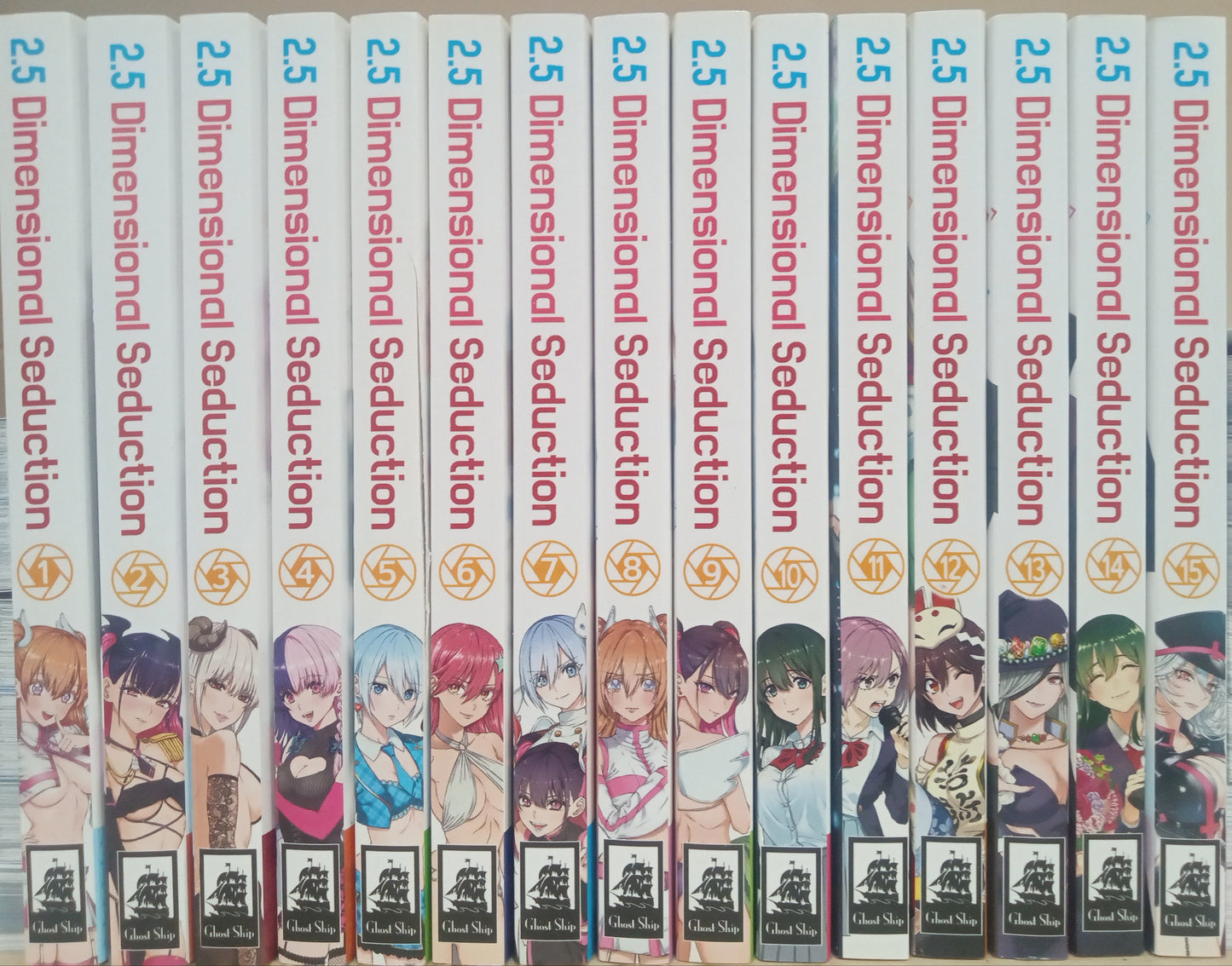 2.5 Dimensional Seduction Vol. 1-15 Manga Set English