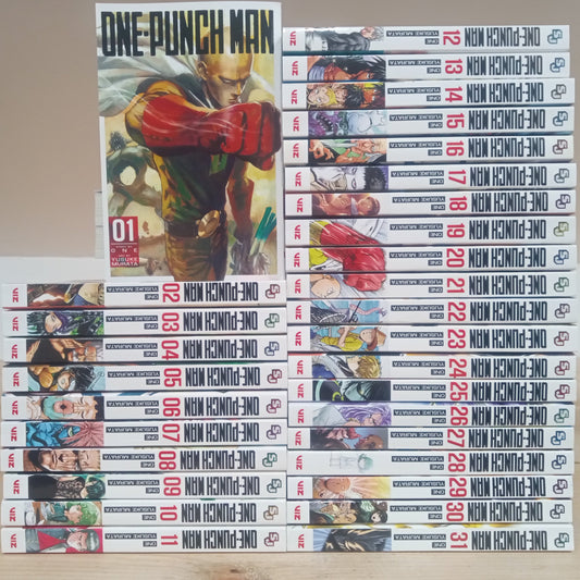 One Punch Man Vol. 1-31 English Manga Set Complete