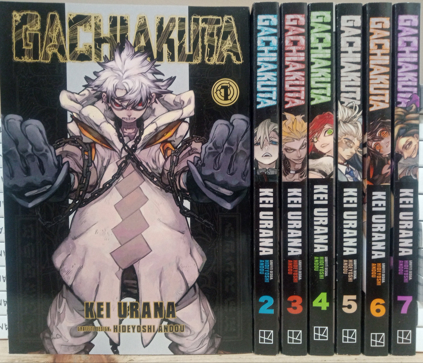 Gachiakuta Vol. 1-7 Manga Set English