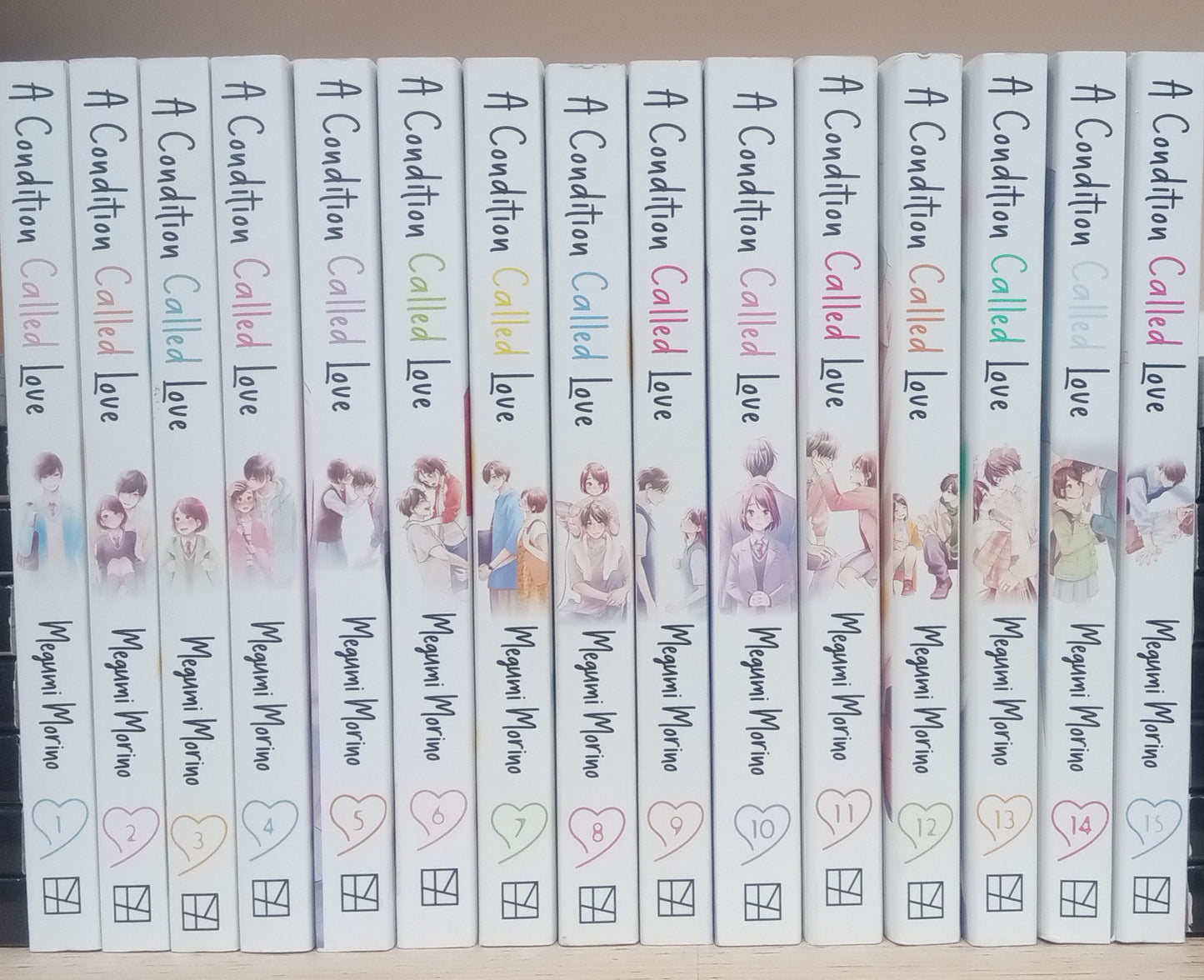 A Condition Called Love Vol. 1-15 Manga Set English