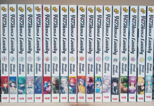 Mission: Yozakura Family Complete Manga Set Vol. 1-19 English