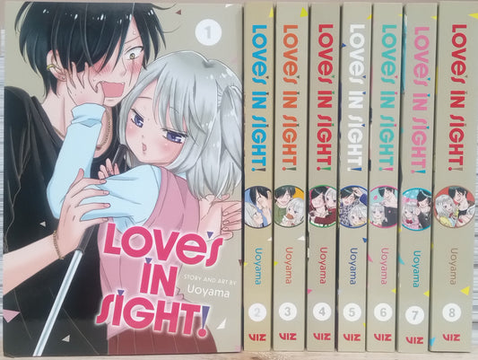Love's In Sight! Vol. 1-8 Complete Manga Set English