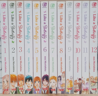 Like a Butterfly Vol. 1-12 Complete Manga Set English