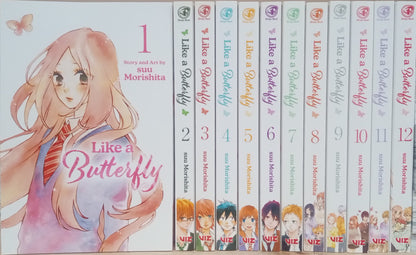 Like a Butterfly Vol. 1-12 Complete Manga Set English