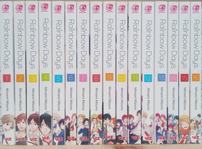 Rainbow Days Vol. 1-16 Complete Manga Set English