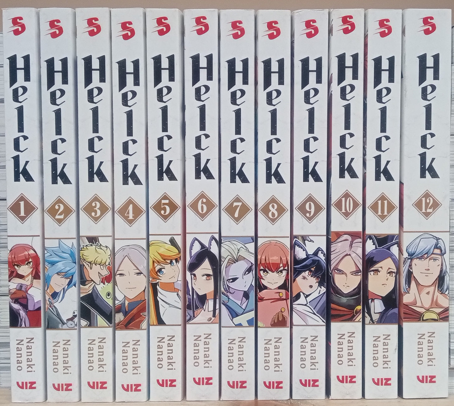 Helck Vol. 1-12 Complete Manga Set English