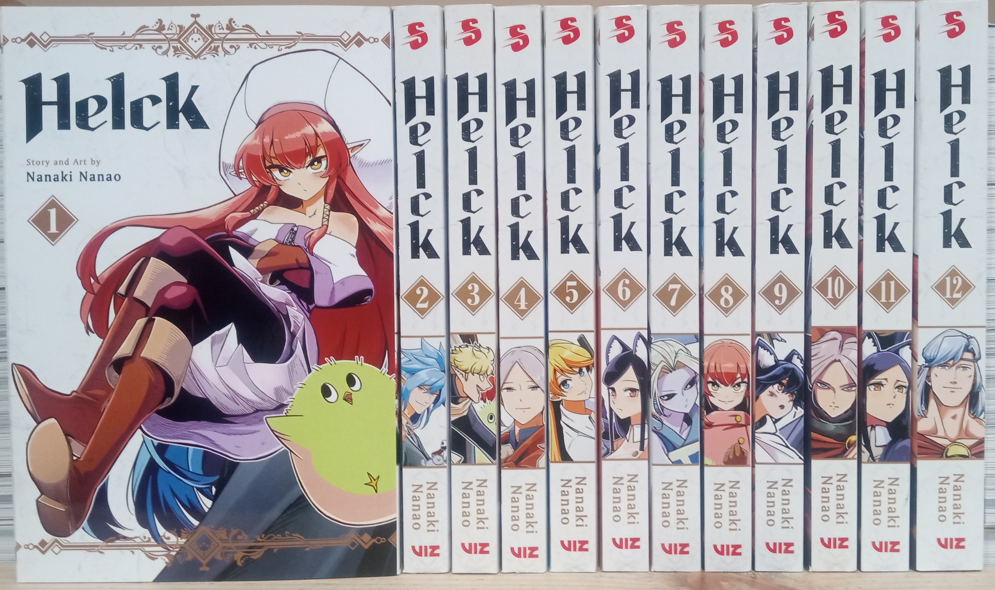 Helck Vol. 1-12 Complete Manga Set English – BKManga