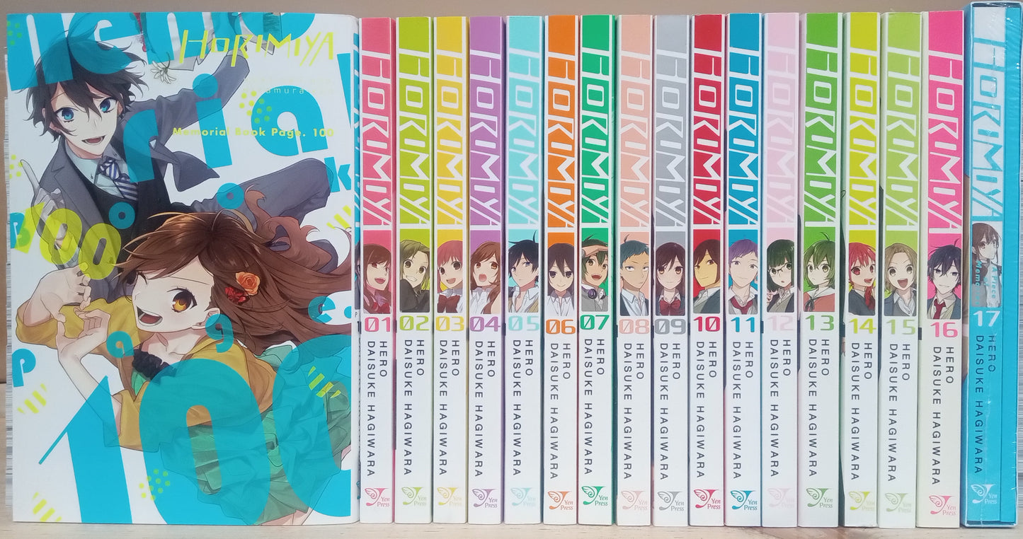 Horimiya Vol. 1-17 Complete Manga Set English