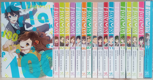 Horimiya Vol. 1-17 Complete Manga Set English