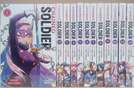 Chained Soldier Vol. 1-12 Manga Set English
