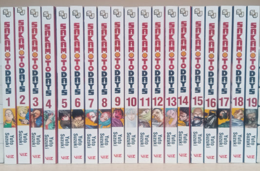 Sakamoto Days Vol. 1-19 Manga Set English