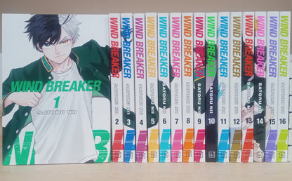 Wind Breaker Vol. 1-16 Manga Complete Set English