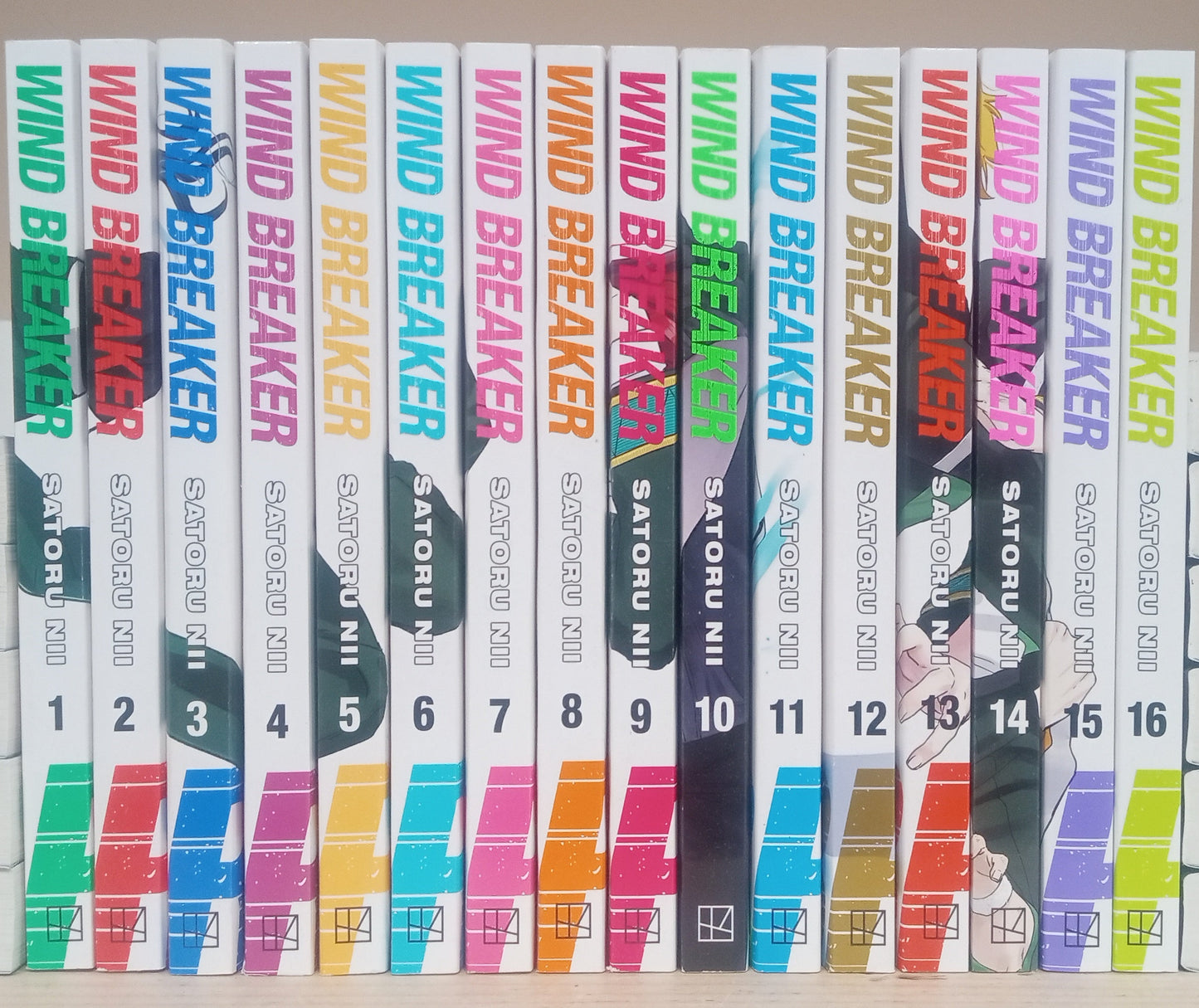 Wind Breaker Vol. 1-16 Manga Complete Set English