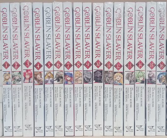 Goblin Slayer Vol. 1-16 Manga Set English complete