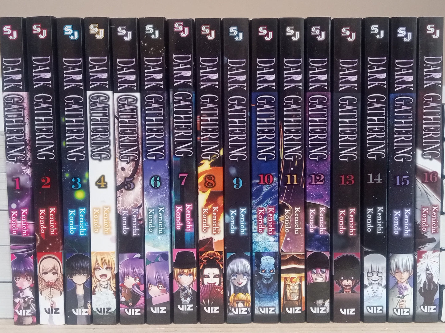 Dark Gathering Vol. 1-16 Manga Set English