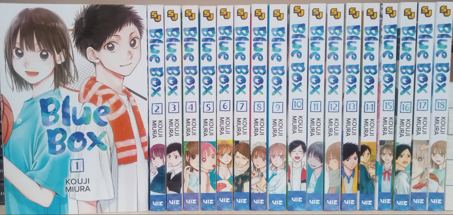 Blue Box Vol. 1-18 Manga Set English