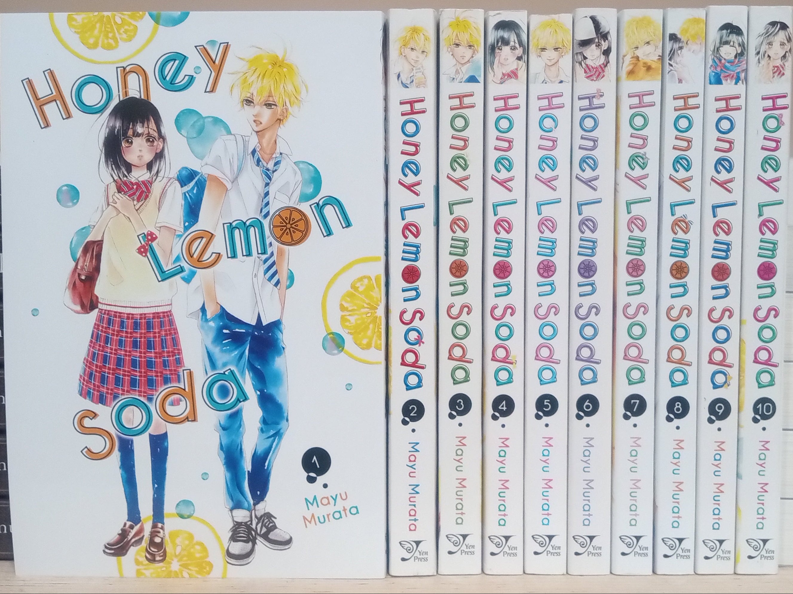 Honey Lemon Soda Manga Vol. 1-10 Set English – BKManga
