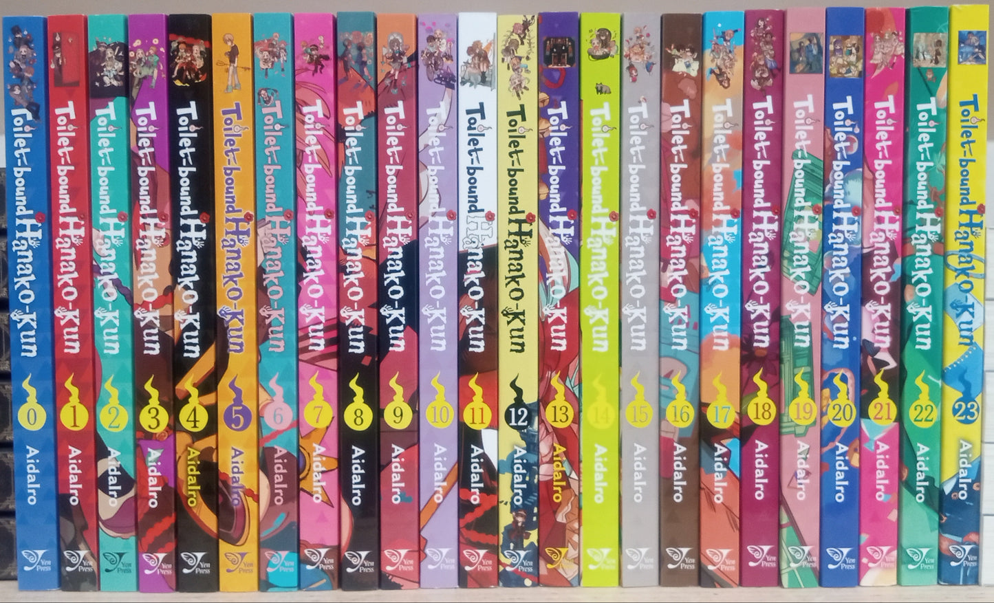 Toilet-Bound Hanako-Kun Manga Set Vol. 0-23 English (24 Books) *Comes in Box Sets*