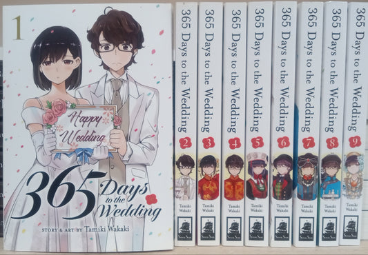 365 Days to the Wedding Vol. 1-9 Manga Set English