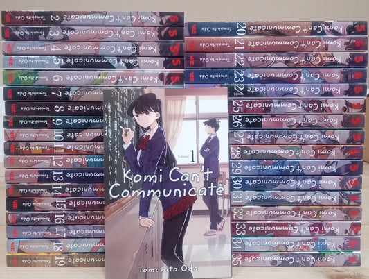 Komi Can't Communicate Vol. 1-35 Manga set English