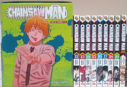 Chainsaw Man Vol. 1-19 Manga Set English Box Set Included
