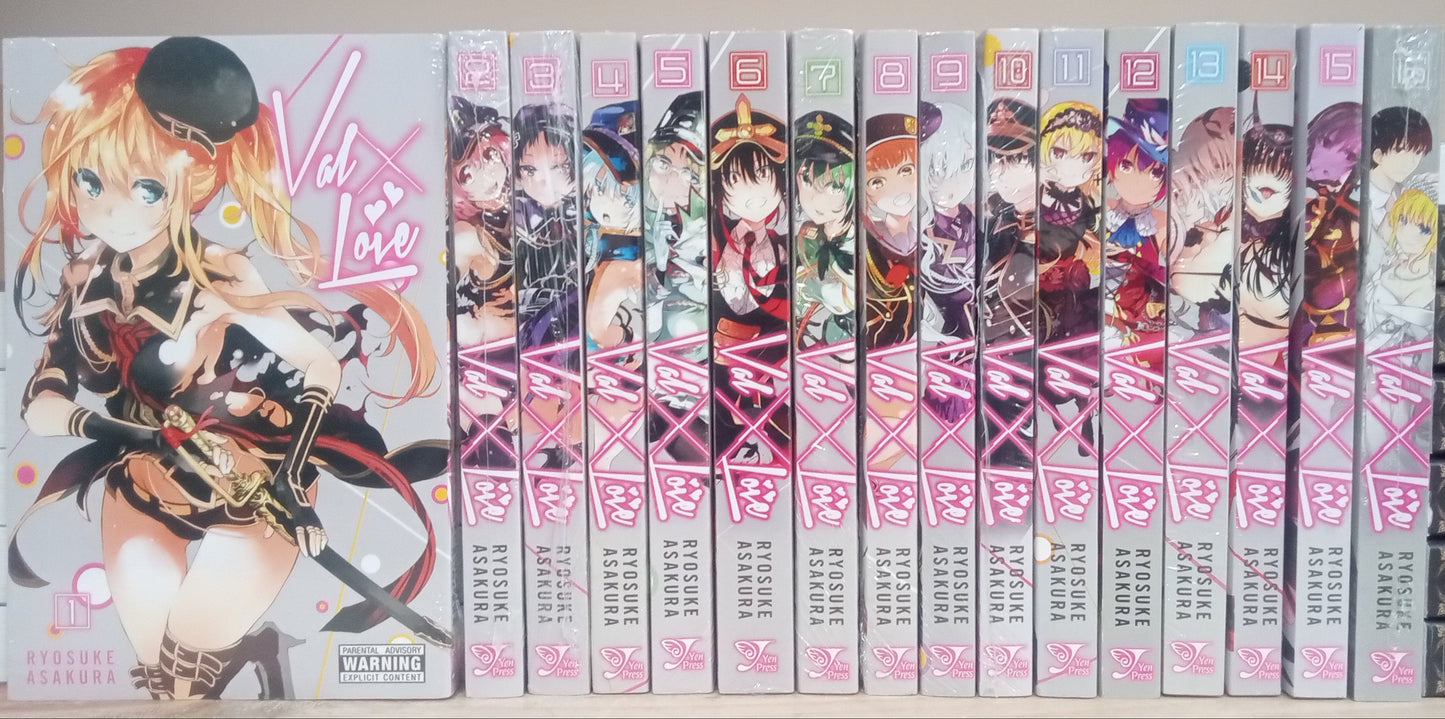 Val x Love Vol. 1-16 Complete Manga Set English
