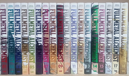 Fullmetal Alchemist: Fullmetal Edition Complete Set Vol. 1-18 Hardcover English