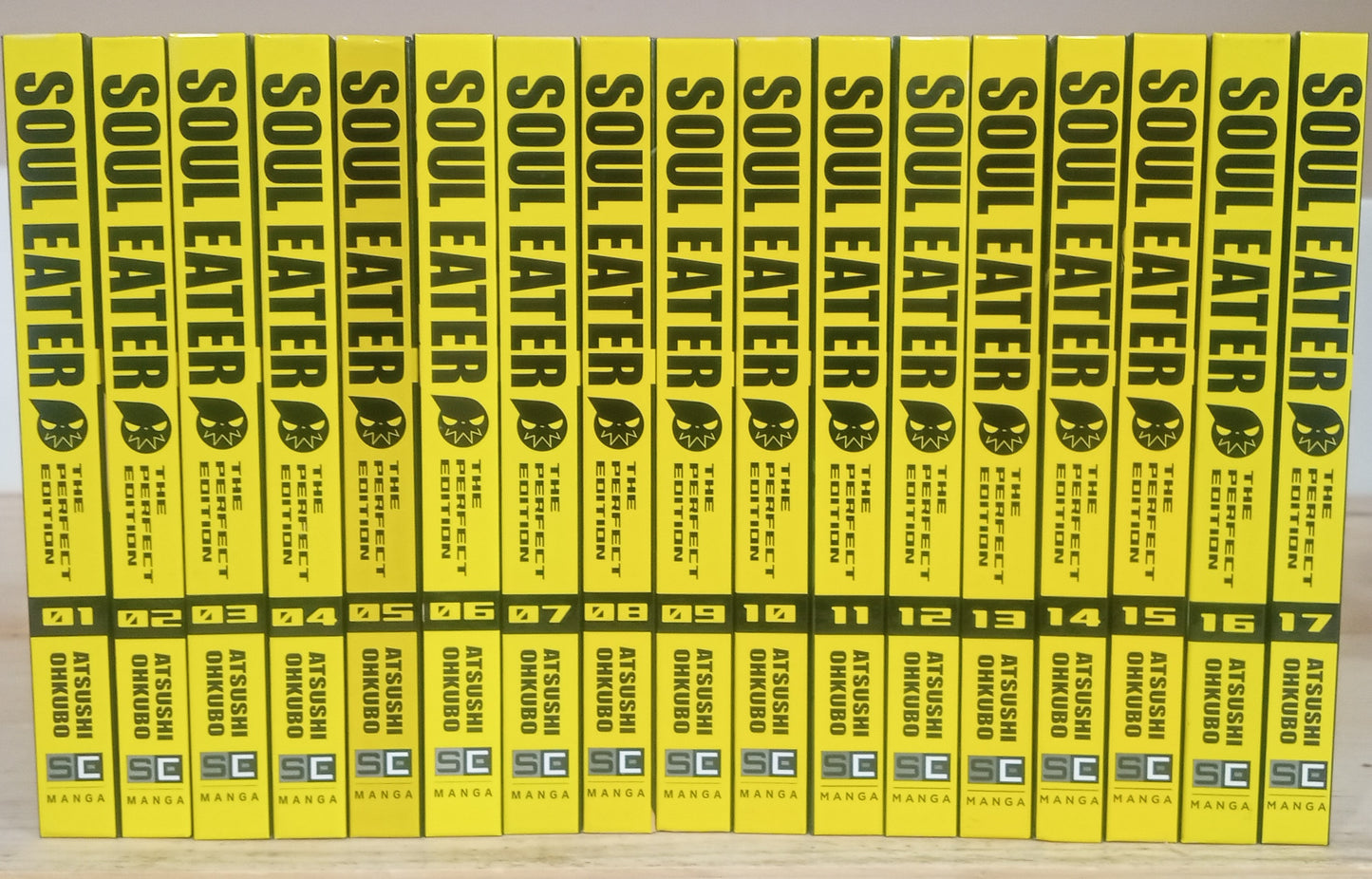 Soul Eater: The Perfect Edition, Hardcover Vol. 1-17 English Complete Set