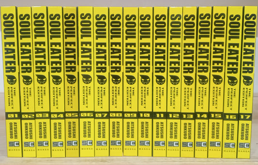 Soul Eater: The Perfect Edition, Hardcover Vol. 1-17 English Complete Set