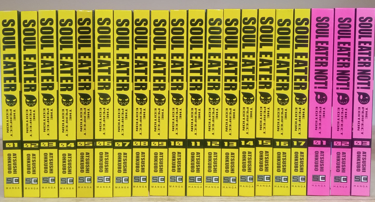 Soul Eater: The Perfect Edition, Hardcover Vol. 1-17 English Complete Set