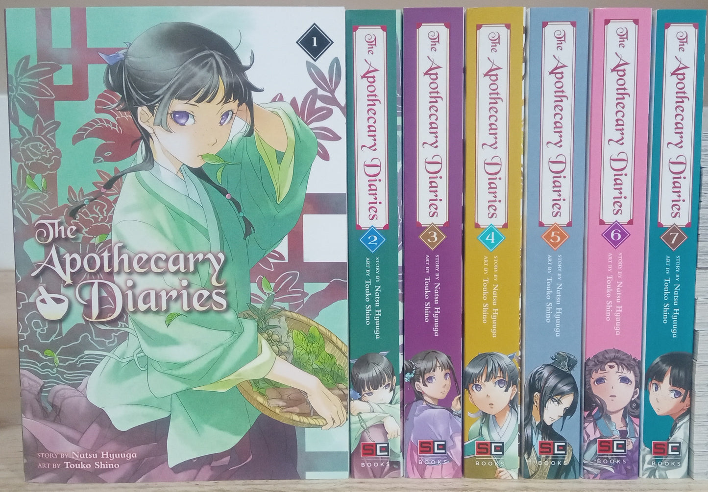 The Apothecary Diaries Light Novel Vol. 1-7 Set English