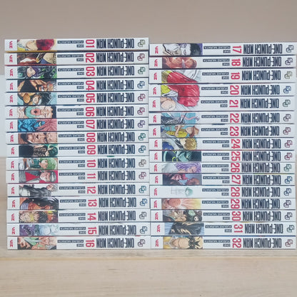 One Punch Man Vol. 1-32 English Manga Set Complete