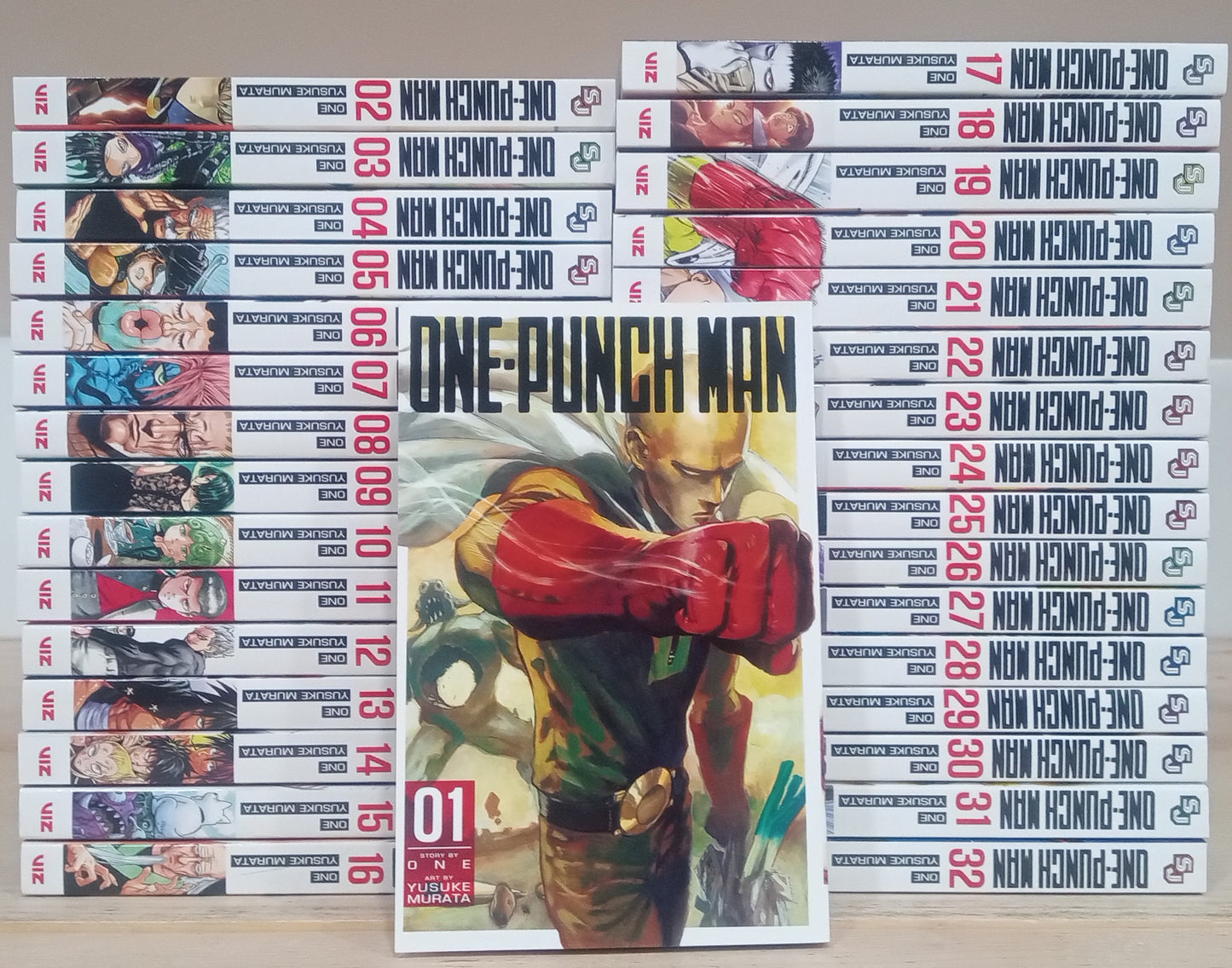 One Punch Man Vol. 1-32 English Manga Set Complete