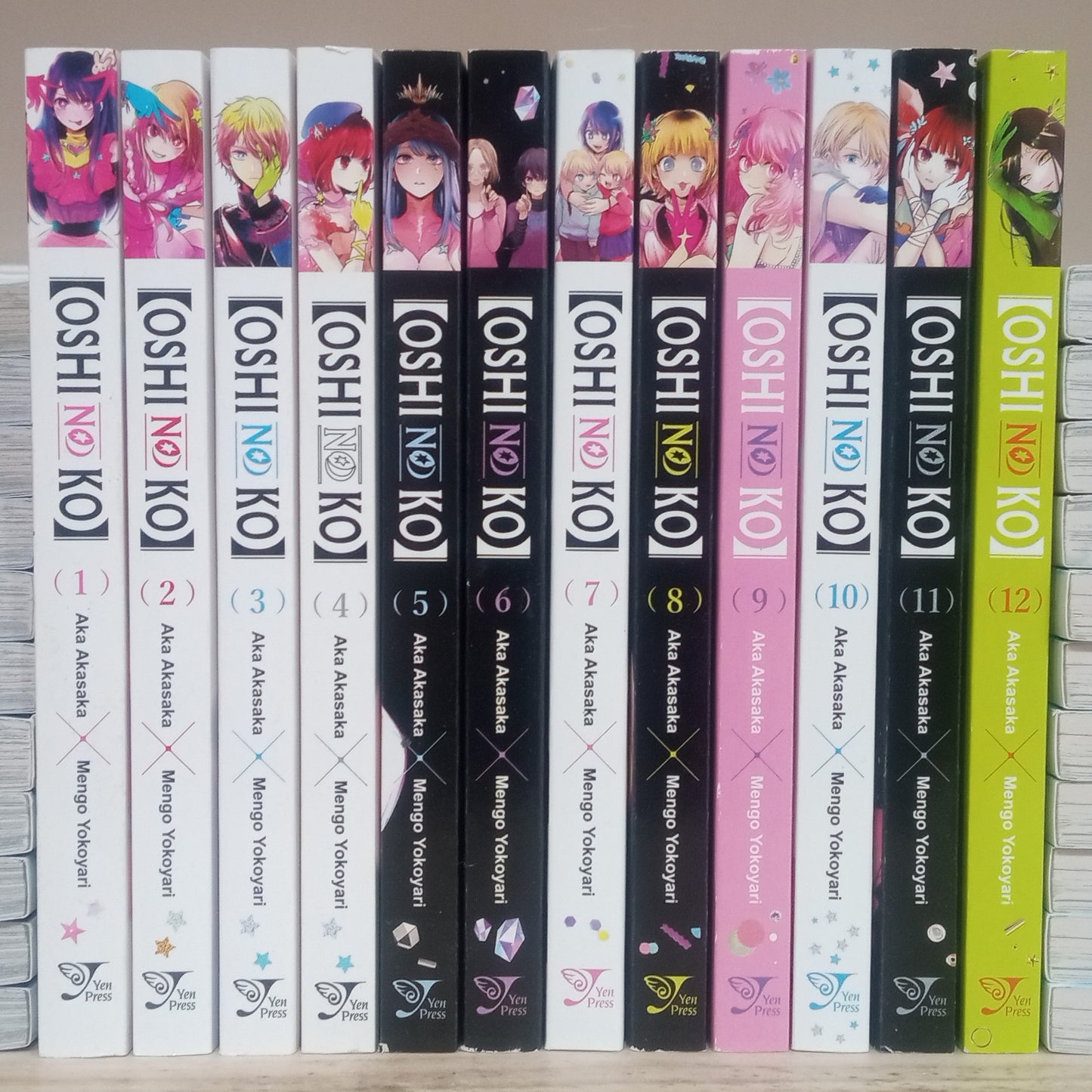 Oshi no Ko Vol. 1-12 Manga Set English