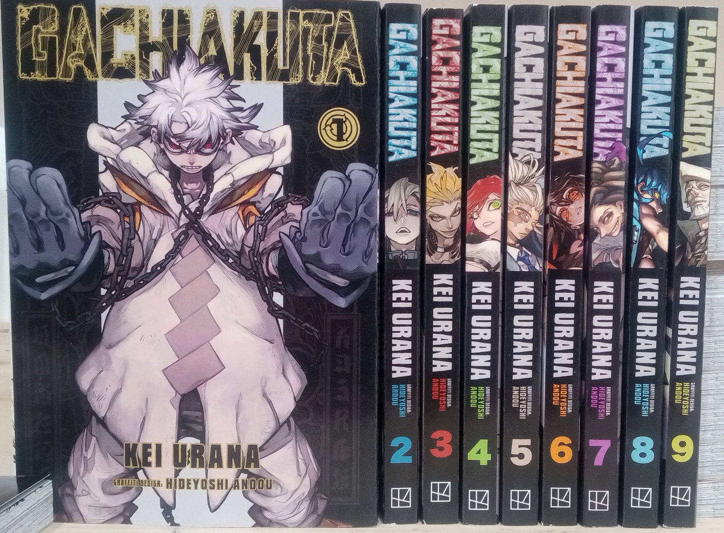 Gachiakuta Vol. 1-9 Manga Set English