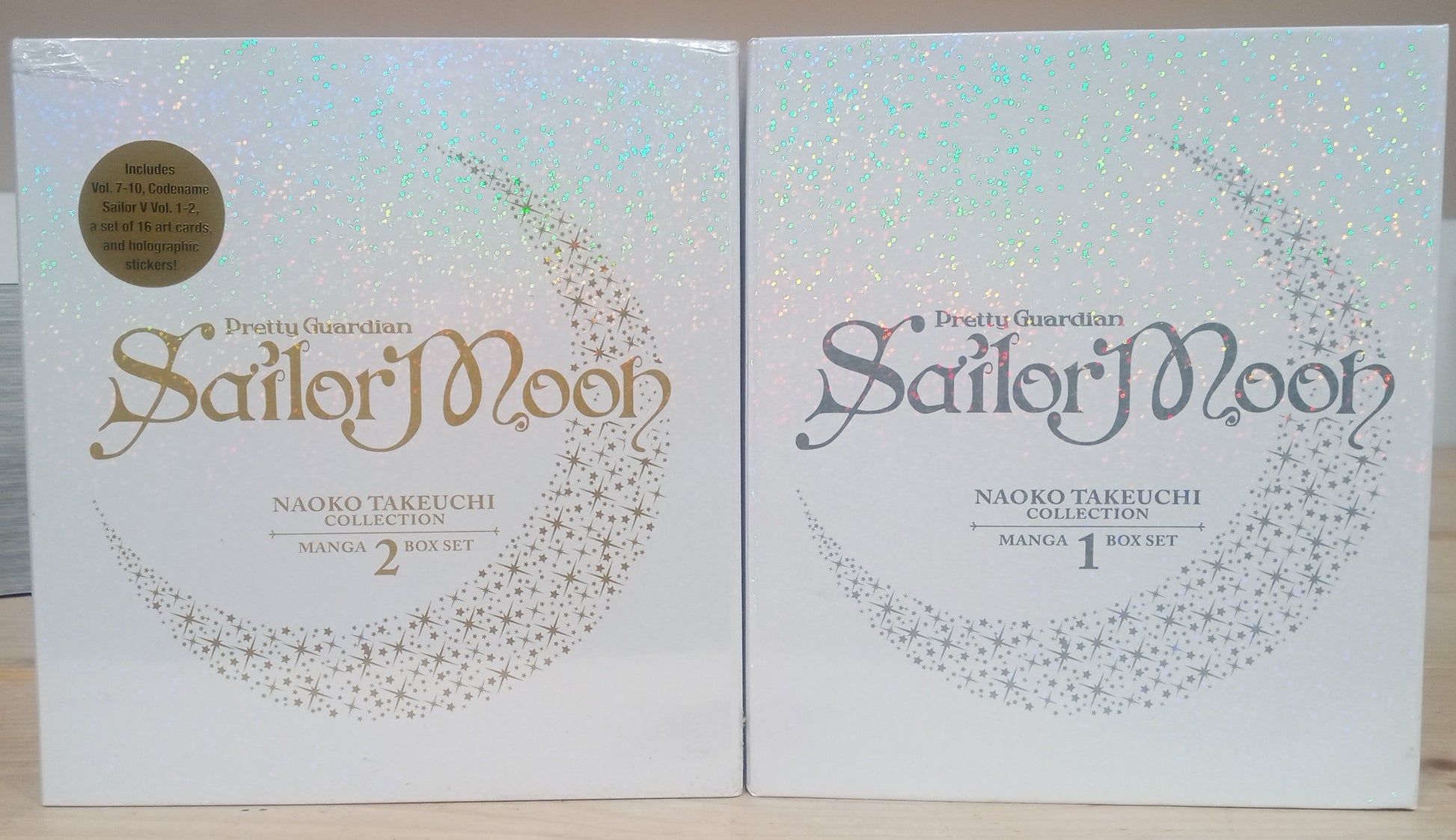 Sailor Moon Box Sets, (2 Box Sets) Complete, Vol. 1-10 & Sailor V Vol. –  BKManga