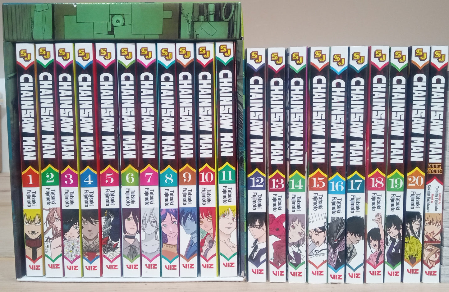 Chainsaw Man Vol. 1-20 Manga Set English Box Set Included