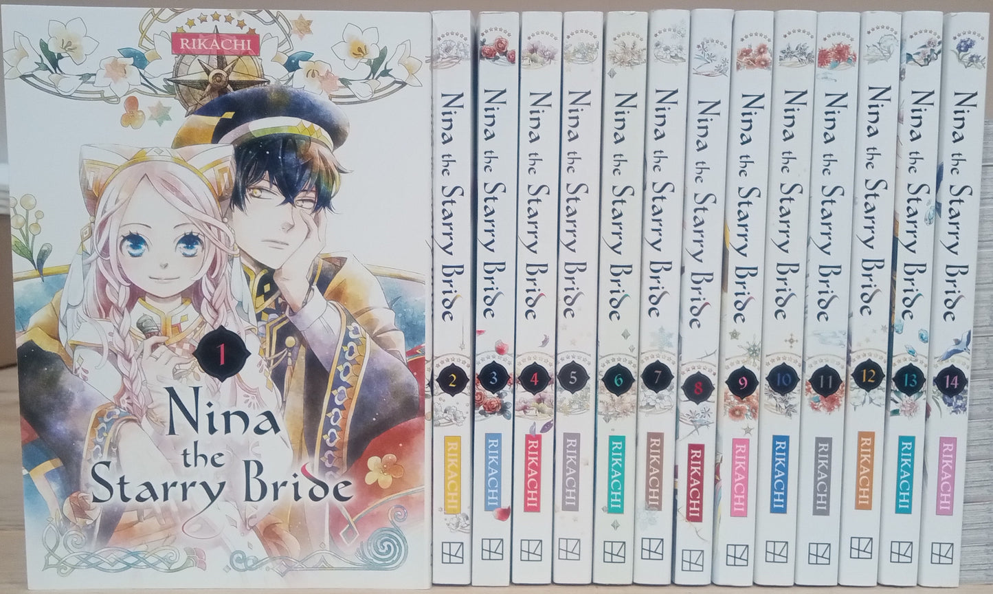 Nina the Starry Bride Manga Vol. 1-14 Set English