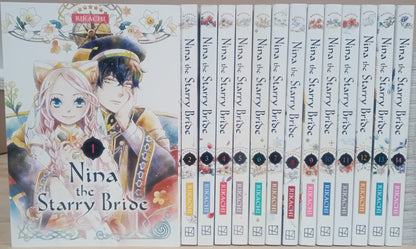 Nina the Starry Bride Manga Vol. 1-14 Set English