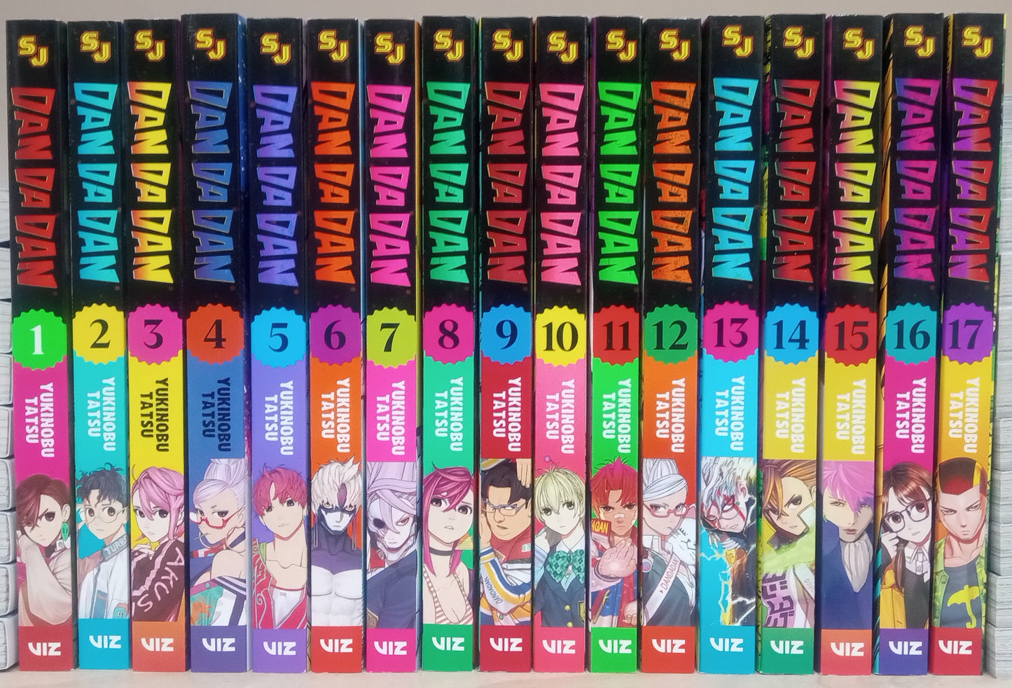 DanDaDan Vol. 1-17 Manga Set English